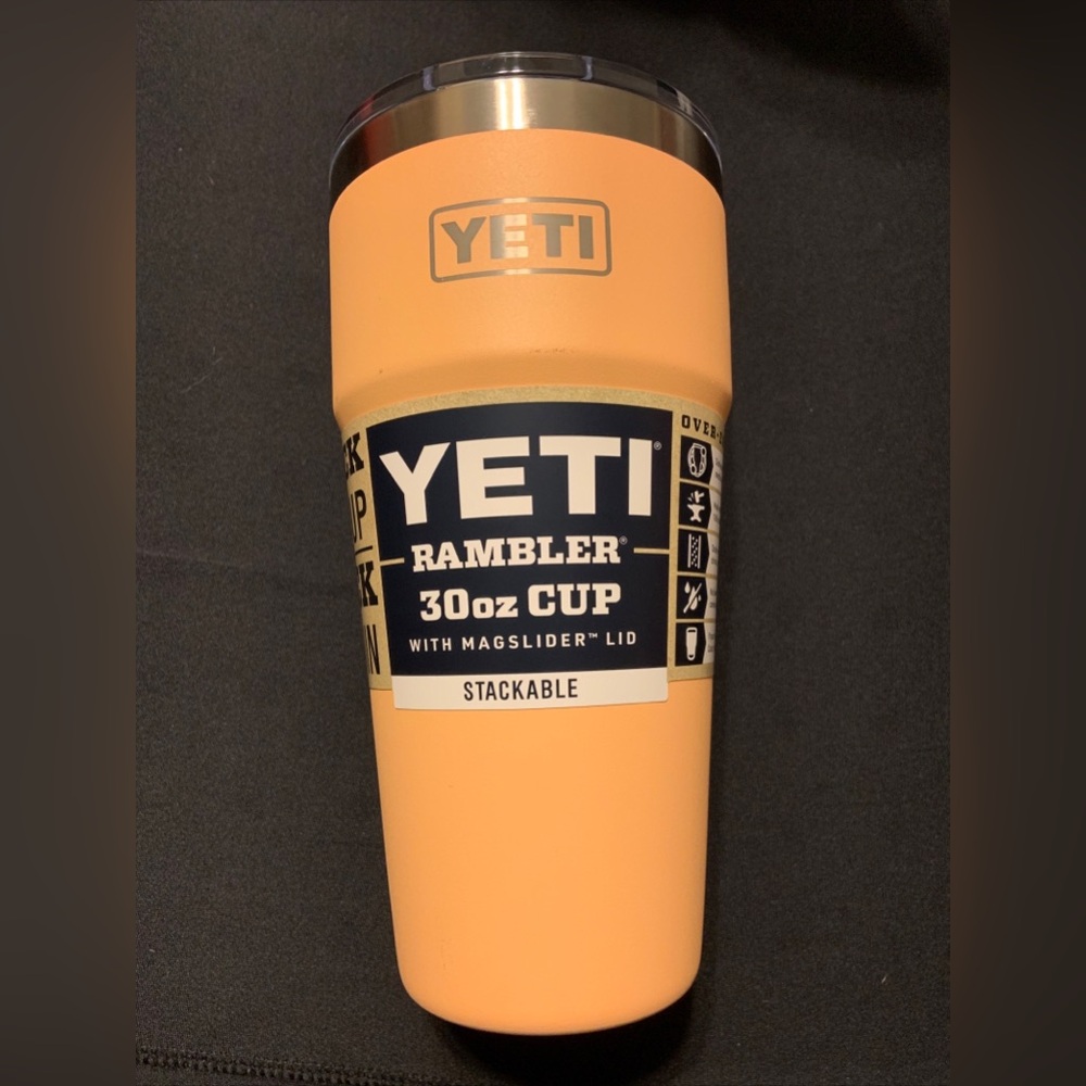 YETI Rambler 30oz tumbler low country peach
